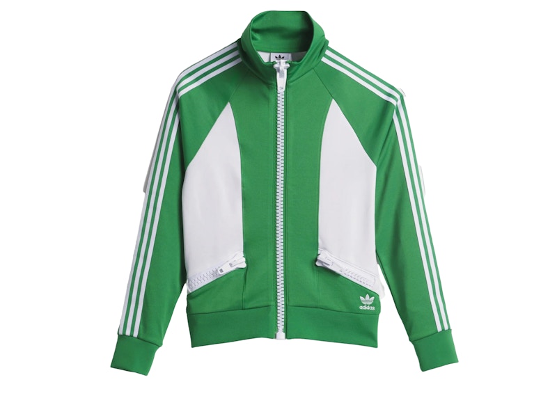 Green store addidas jacket