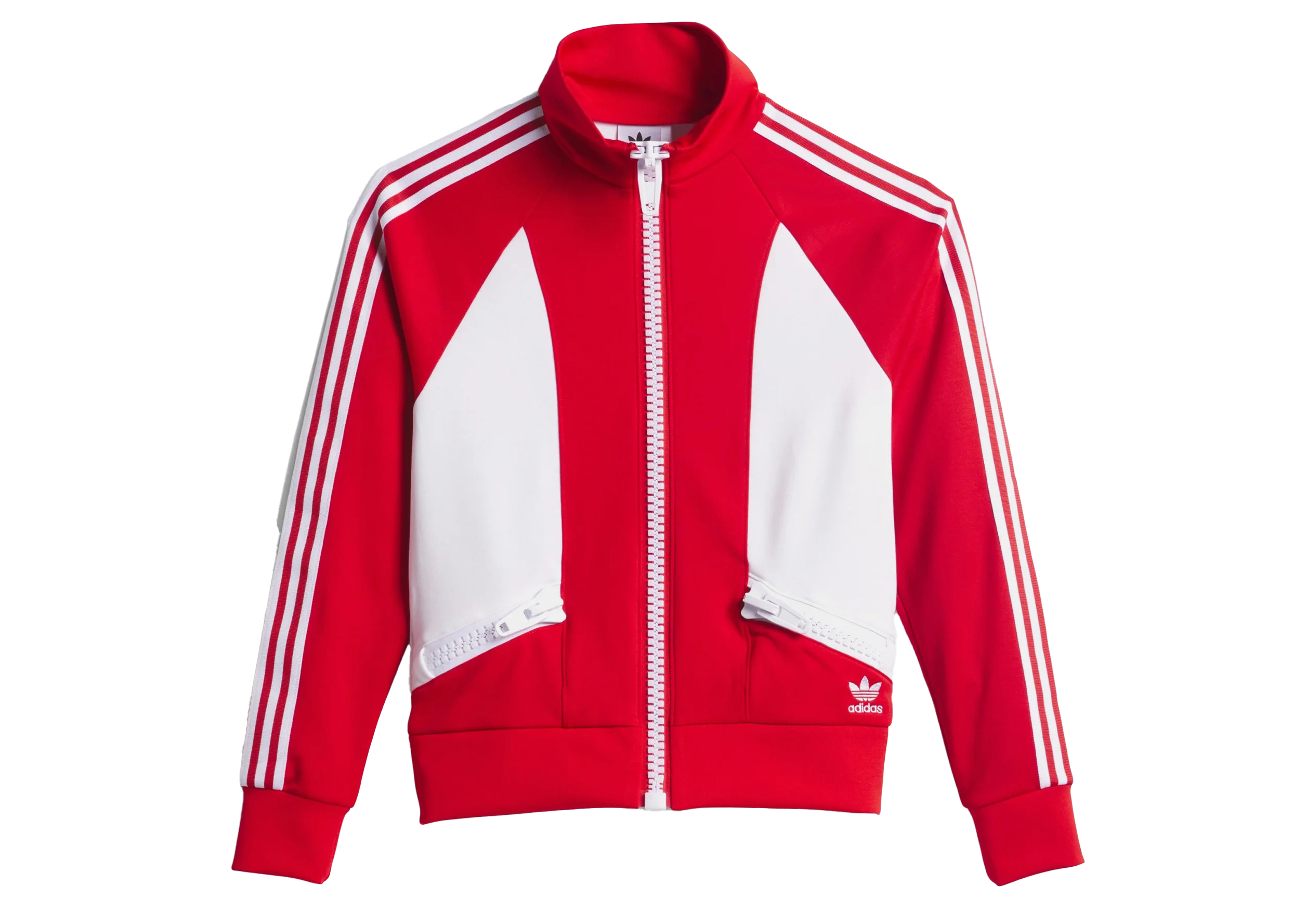 adidas x Jeremy Scott Big Zipper Jacket Vivid Red Men's - SS23 - US