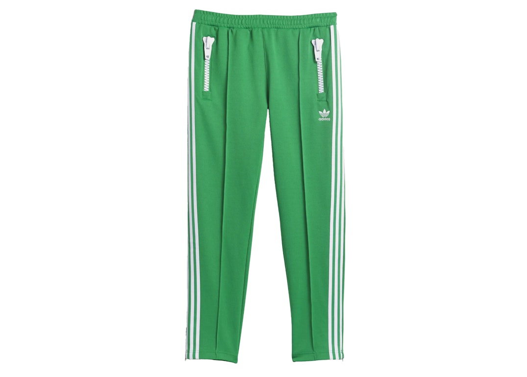 Pre-owned Adidas Originals Adidas X Jeremy Scott Big Zipper Pant Green