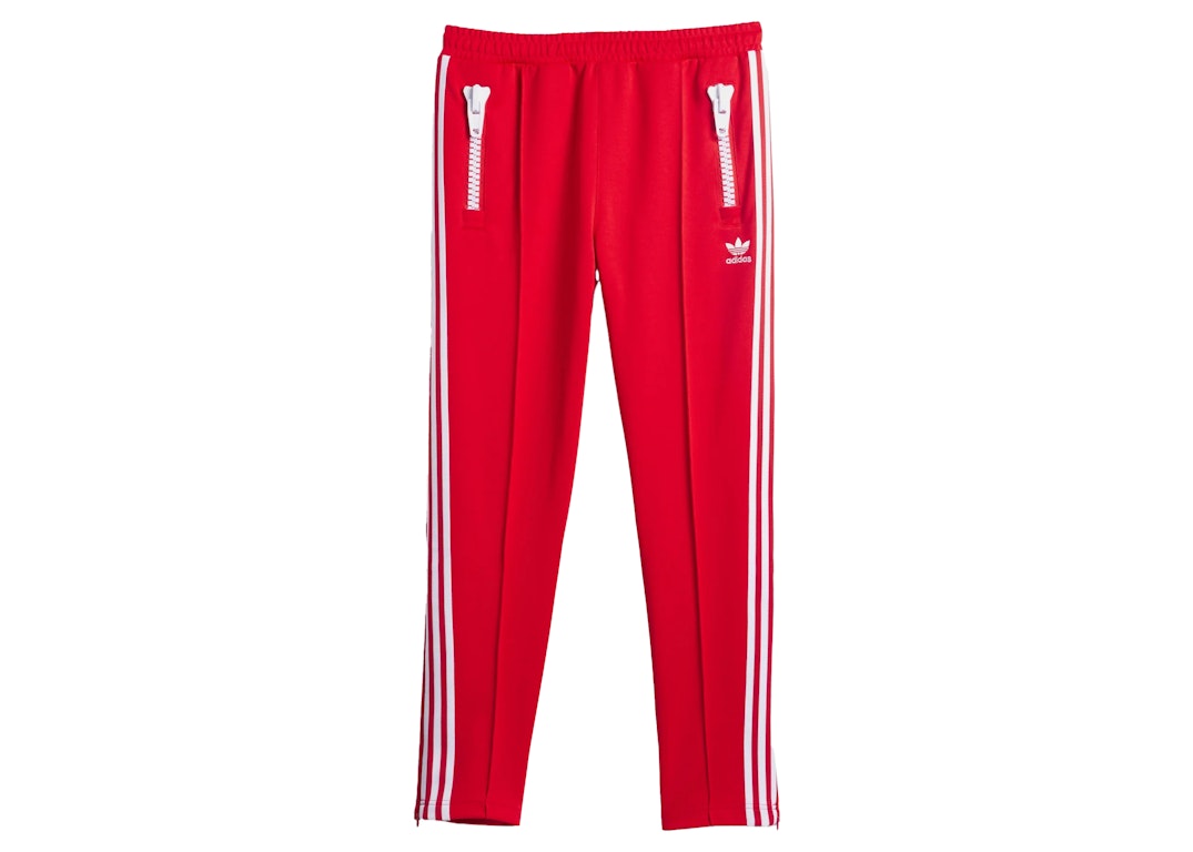 Pre-owned Adidas Originals Adidas X Jeremy Scott Big Zipper Pant Vivid Red