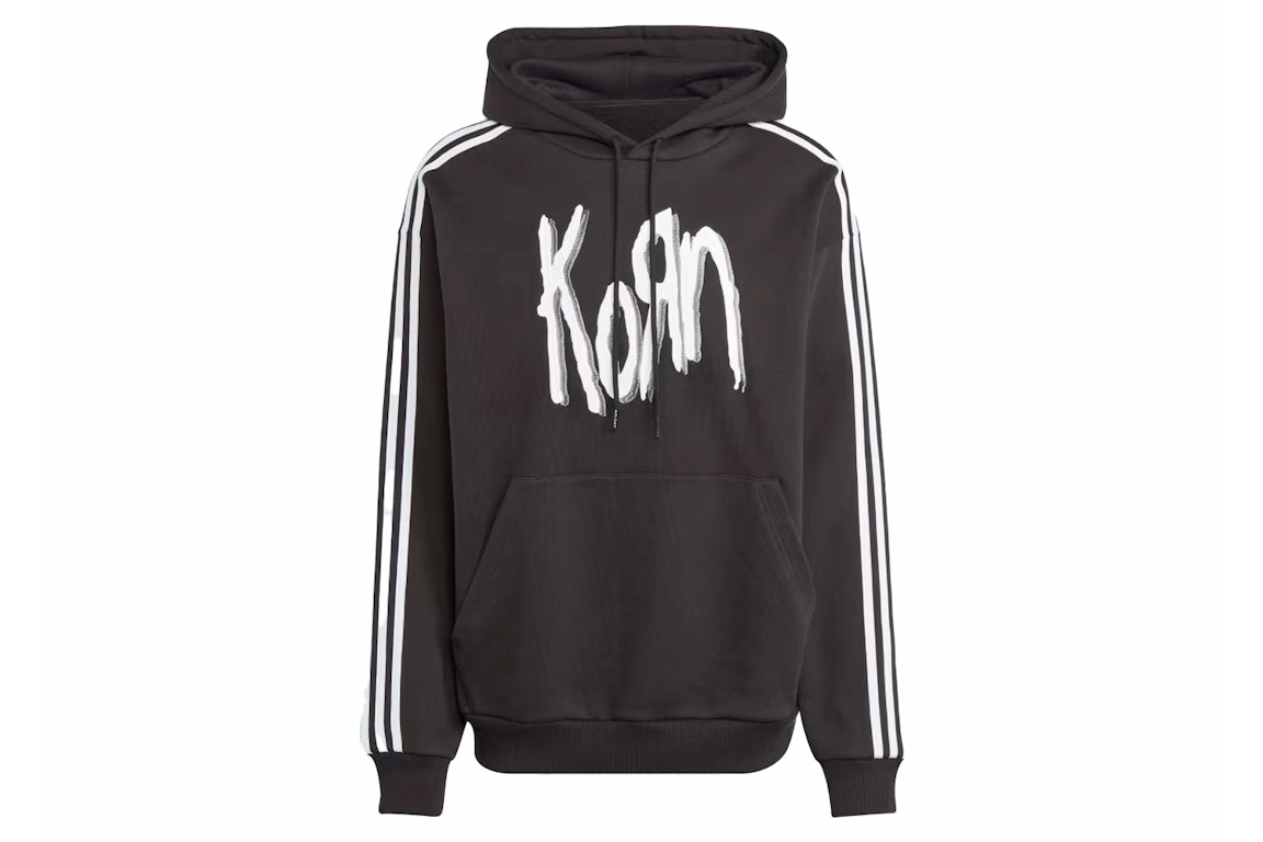 Pre-owned Adidas Originals Adidas X Korn Hoodie (asia Sizing) Black
