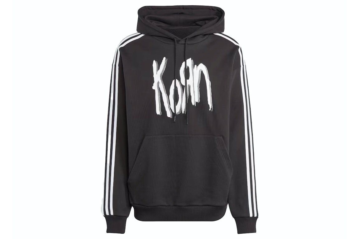 Pre-owned Adidas Originals Adidas X Korn Hoodie Black