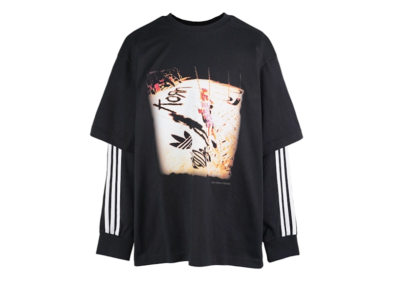 adidas x KoRn Longsleeve Black Men's - FW24 - US
