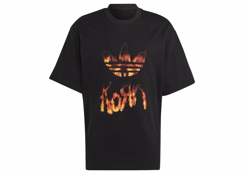 人気アイテム Tシャツ/カットソー(半袖/袖なし) Adidas x Korn Graphic 