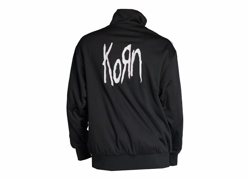 高評価なギフト ジャージ adidas TRACK TOP KORN BLACK ジャージ - www