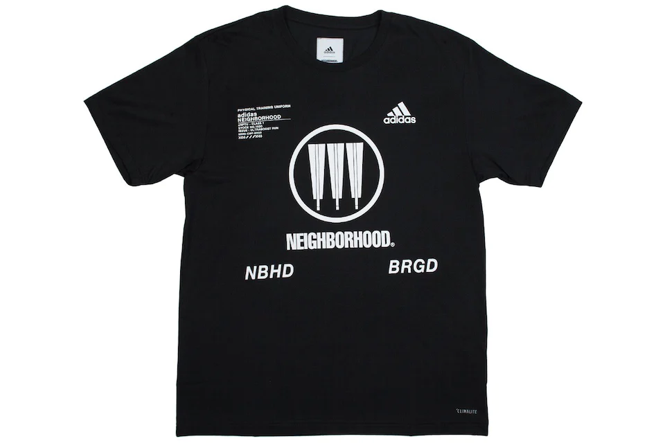 adidas x Neighborhood SSL NBHD (Version 2) T-Shirt Black