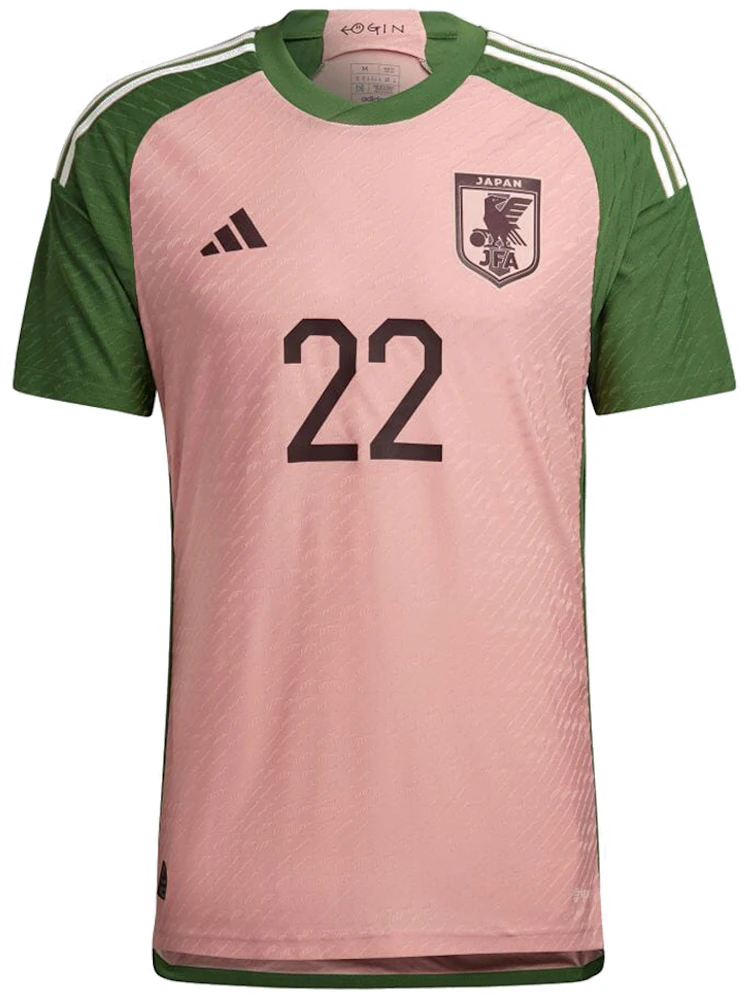 adidas x Nigo Japan National Soccer Team Special Collection Numbered Jersey  Wonder Mauve - FW22 Men's - US