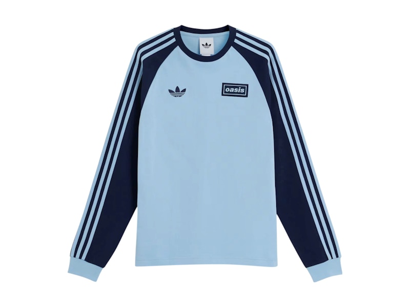adidas Originals x Oasis★TOUR 3-STRIPES LONGSLEEVE TEE adidas x Oasis Tour 3-Stripes Longsleeve Tee Black Men's