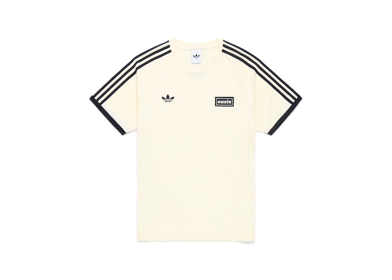 adidas x Oasis Tour 3-Stripes T-Shirt Cream White メンズ - SS25 - JP