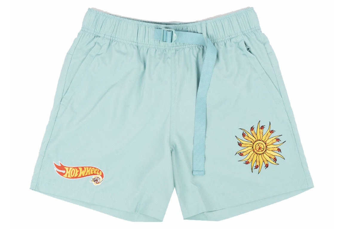 Pre-owned Adidas Originals Adidas X Sean Wotherspoon X Hot Wheels Shorts Blue/mint