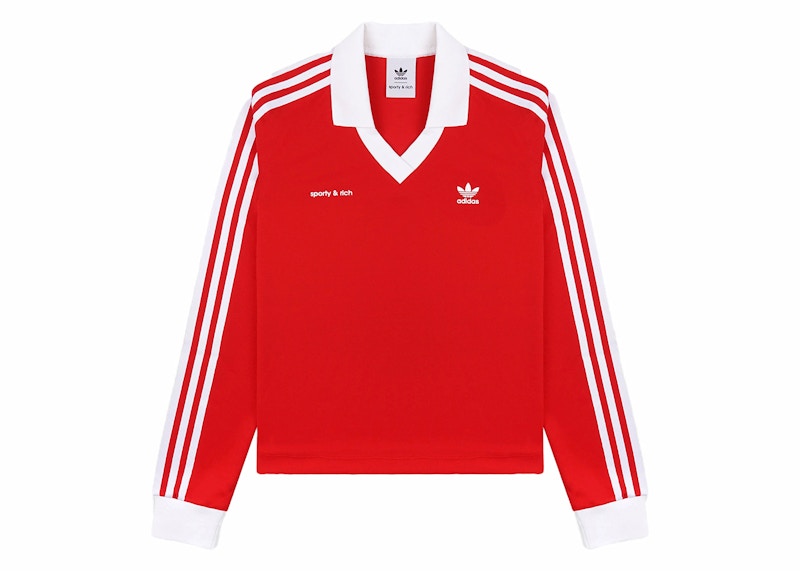 adidas x Sporty & Rich Soccer Jersey Sports Red/White - SS24 - JP