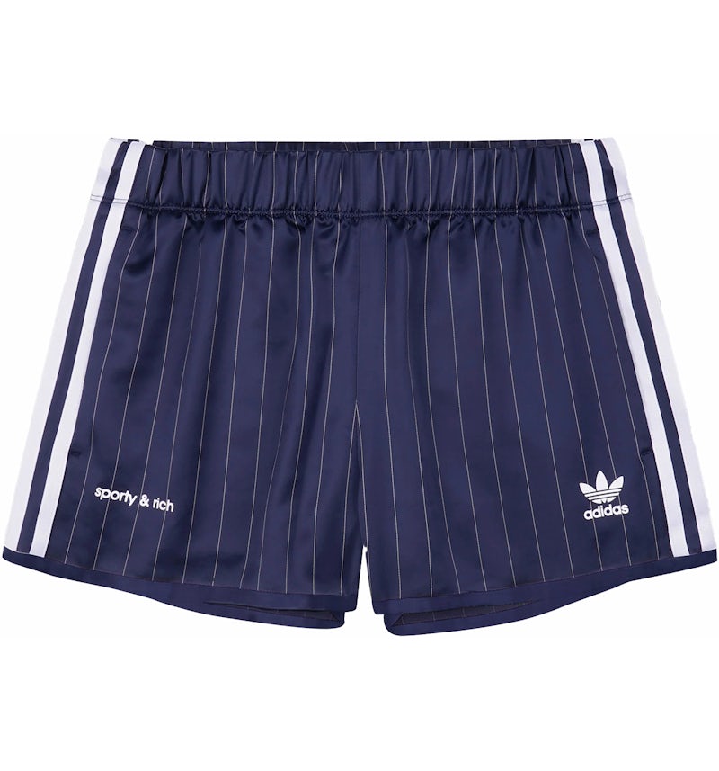 adidas x Sporty Rich Track Short Navy/White SS24 US