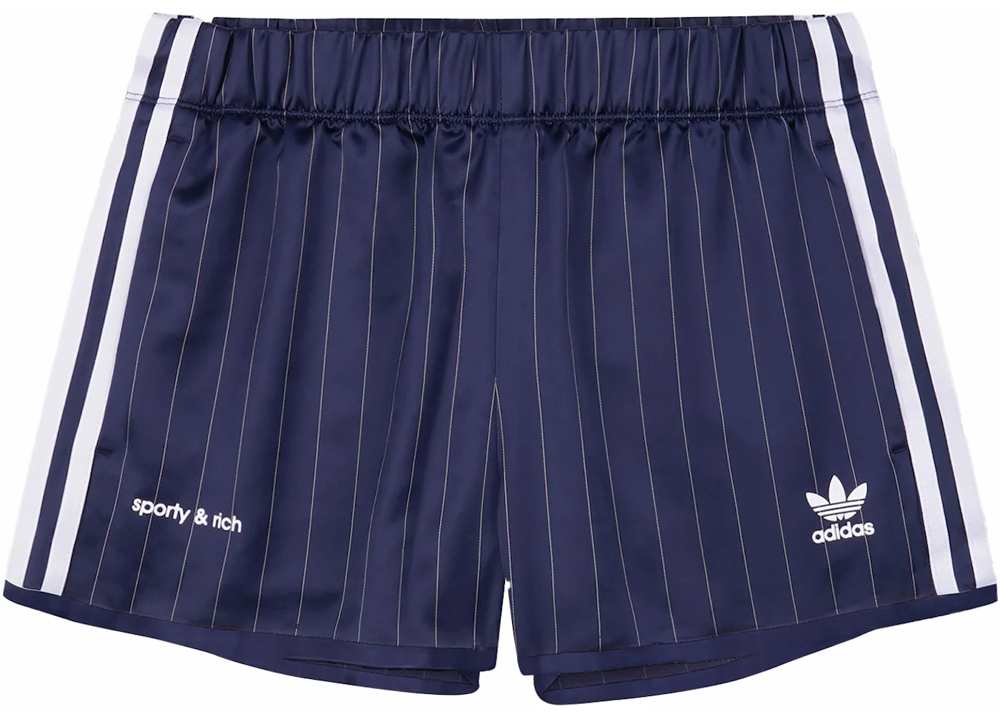 adidas x Sporty Rich Track Short Navy/White SS24 US