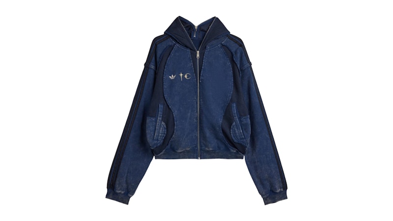 adidas x Thug Club Teamgeist Hooded Zip Up Night Indigo