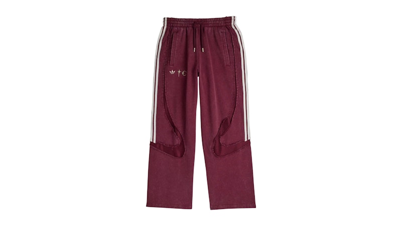 adidas x Thug Club Teamgeist Sweatpants Maroon Men's - FW25 - US