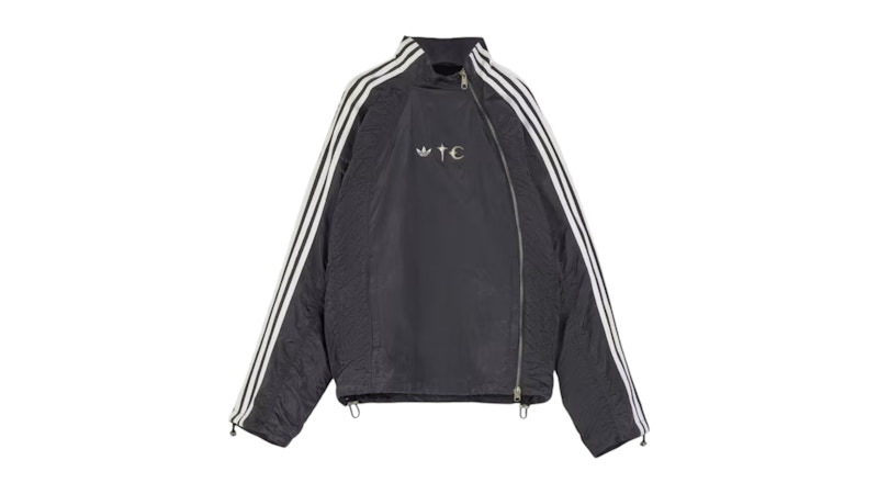新品未使用 AdidasGolf X CLUBHAUS Track JKT adidas x Thug Club Woven Track Top (Asia Sizing) Black/Silver