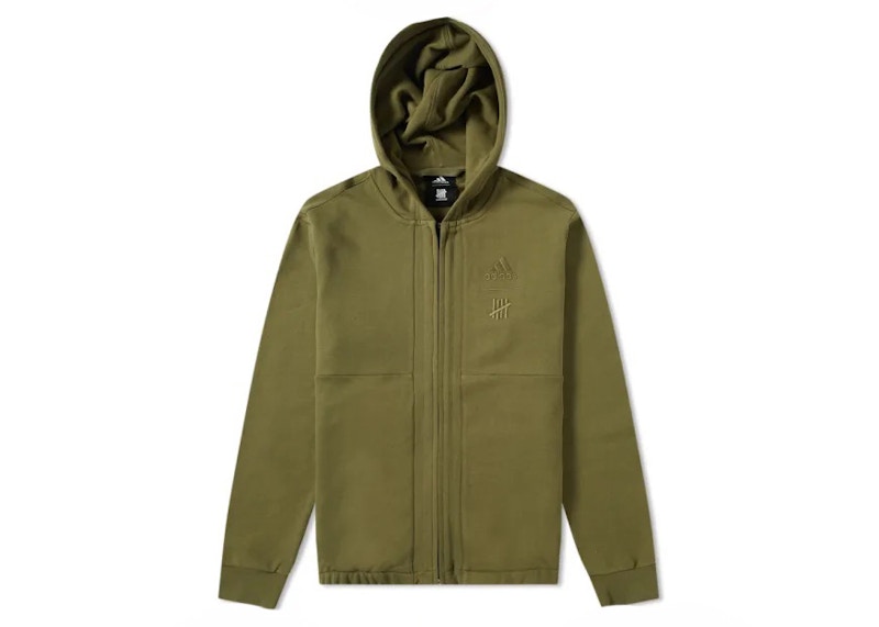 adidas x Undefeated FZ Hoodie Olive Olive Cargo Men s FW22 US