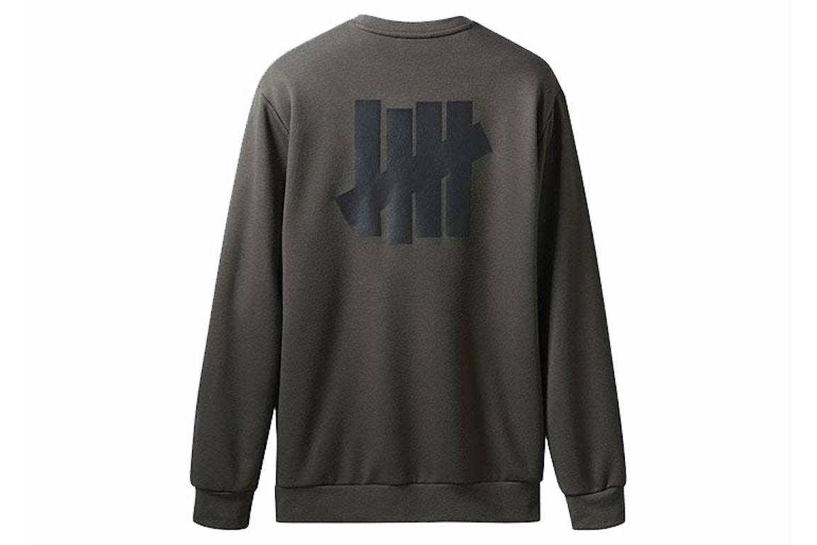 Pre-owned Adidas Originals Adidas X Undefeated Running Crew Sweater Gray/cinder/utility Black