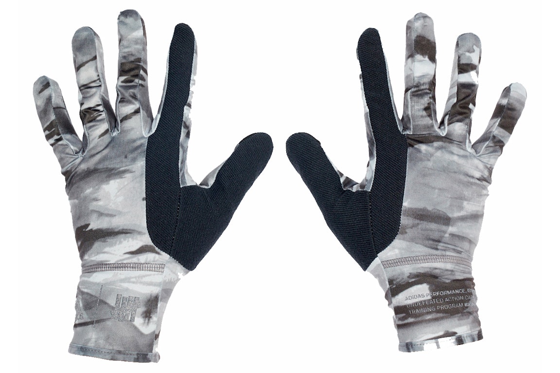Pre-owned Adidas Originals Adidas X Undefeated Running Gloves Black/reflective Utility Black/shift Grey