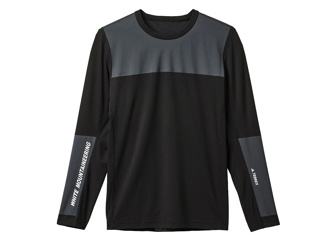 Pre-owned Adidas Originals Adidas X White Mountaineering Agravic Bonded Long Sleeve Tee Black