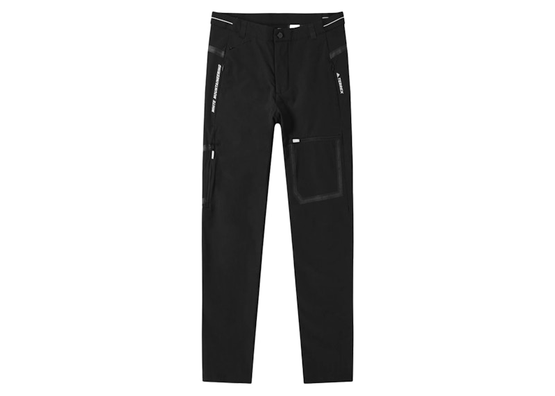 Adidas white store mountaineering track pants