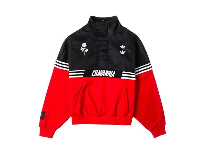 adidas x Willy Chavarria Gomez Pullover Jacket Black/Red