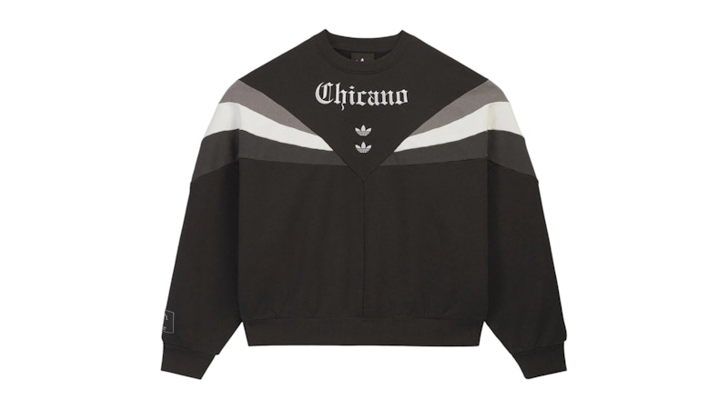 adidas x Willy Chavarria Chicano Crewneck Black Men's - SS26 - US