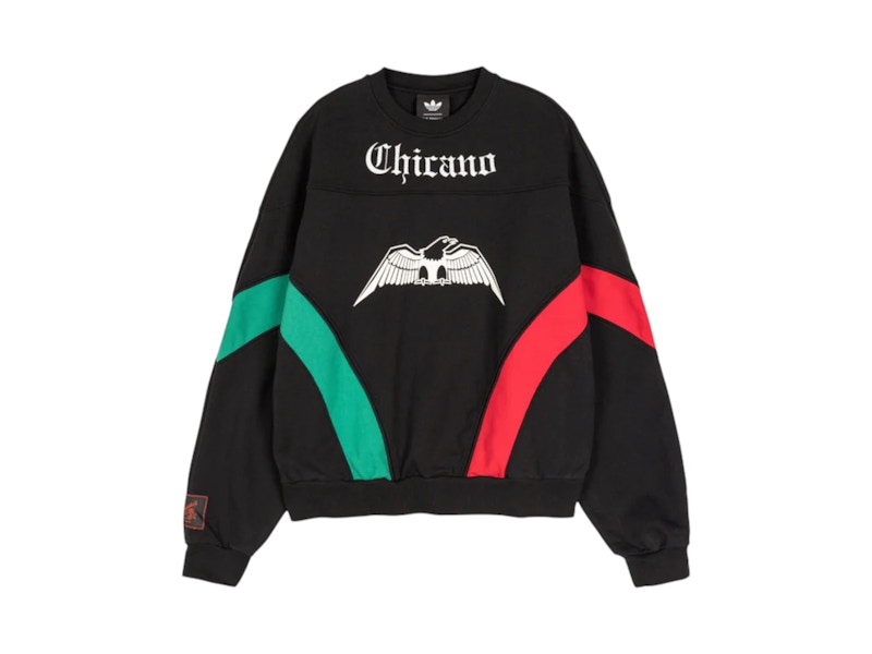 Willy Chavarria Chicano スウェットシャツ　M新品未使用 adidas x Willy Chavarria Chicano Sweatshirt Black Men's - US
