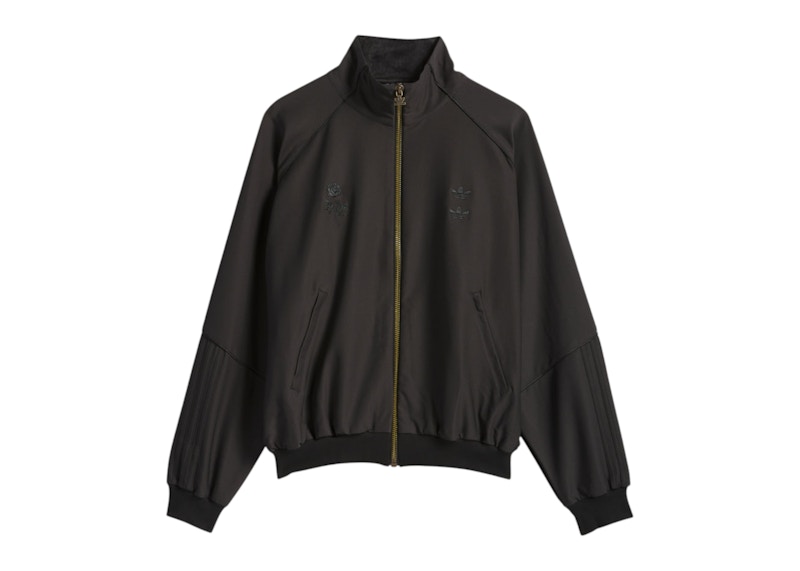 Men's Adidas x Willy Chavarria Dress Twill Track Jacket in Black
