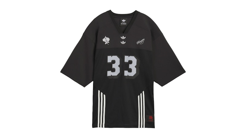 【Adidas x Willy Chavarria】 Football Jersey Black adidas x Willy Chavarria Football Jersey Black Men's - SS25 - US