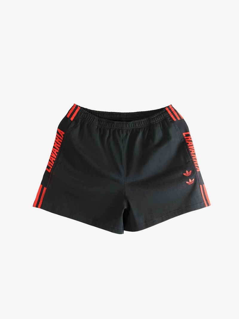 adidas x Willy Chavarria Gym Shorts Blackred - SS25 - US