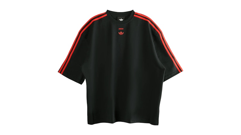 Pre-owned Adidas Originals X Willy Chavarria March Short Sleeve Tee Shirt In Black