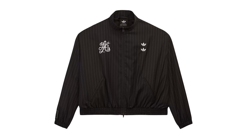 ジャケット・アウター XS ADIDAS WILLY CHAVARRIA STRIPE JACKET adidas x Willy Chavarria Pinstripe Track Jacket Black/White メンズ