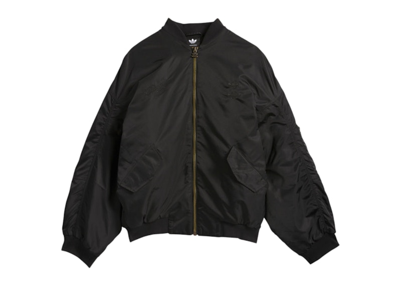 ちゃんWAXED LOGO BOMBER - BLACK ちゃんWAXED LOGO BOMBER - BLACK Black Waxed Bomber – Racer Worldwide