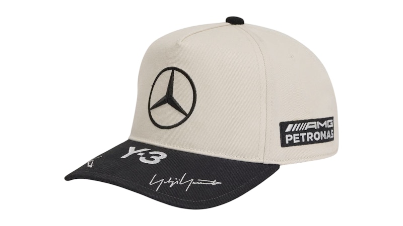 帽子 Y-3 MERCEDES-AMG PETRONAS CAP Y3 adidas adidas x Y-3 Mercedes Amg Petronas Formula 1 Team Podium Cap Talc