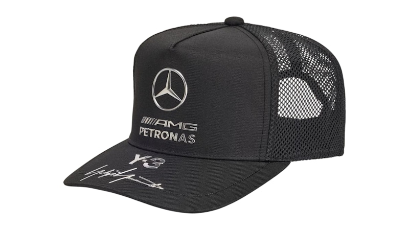 adidas x Y-3 Mercedes Amg Petronas Formula 1 Trucker Cap Black Men's ...
