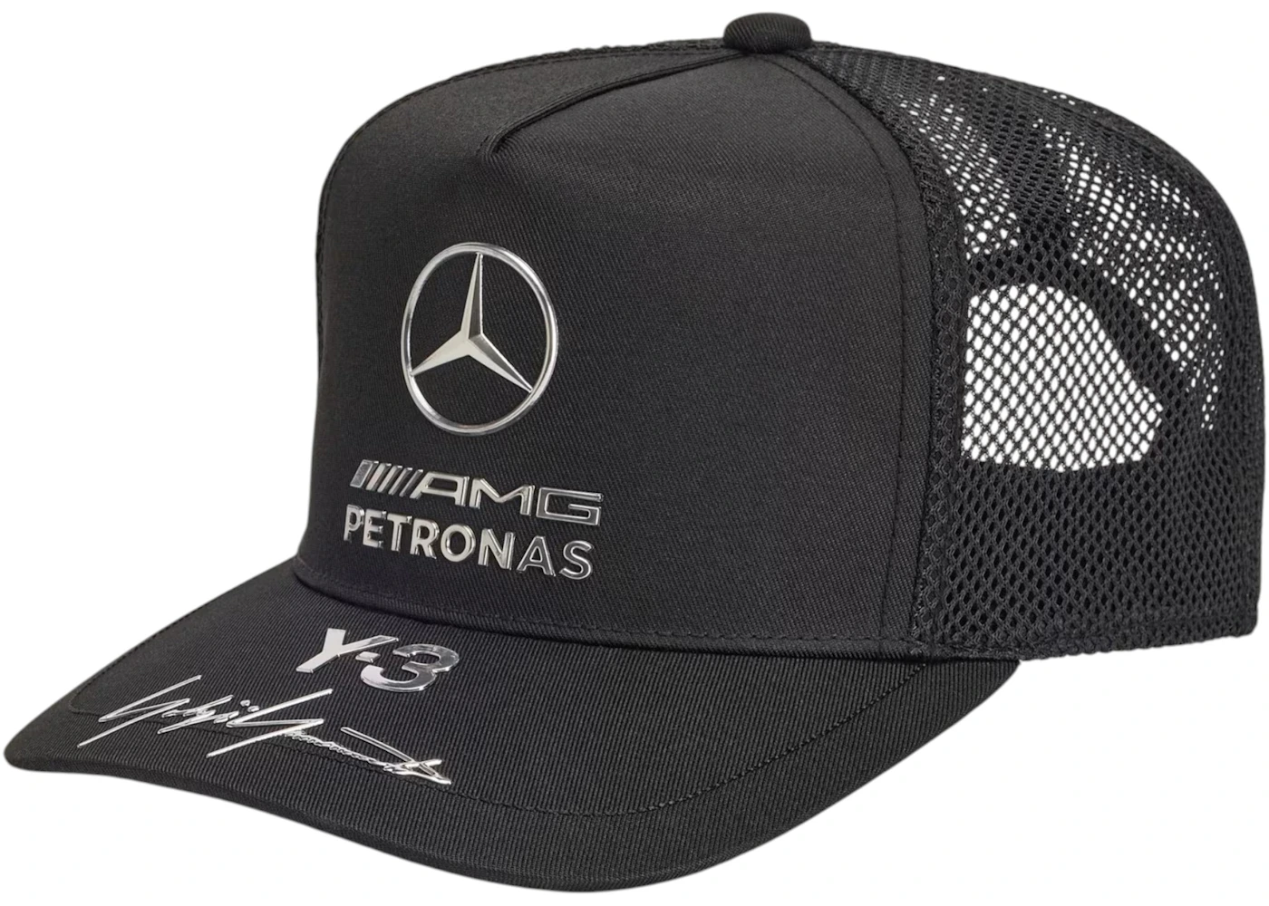 adidas x Y-3 Mercedes Amg Petronas Formula 1 Trucker Cap Black Men's ...