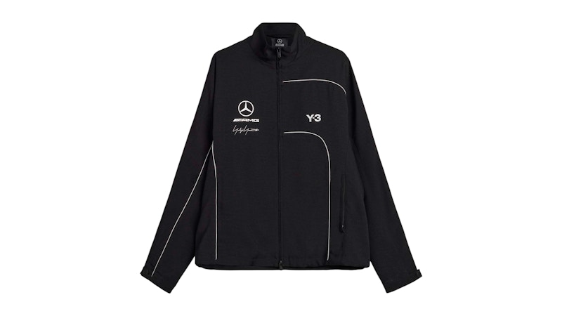 adidas x Y-3 Mercedes Team Track Jacket Black Men's - SS26 - US adidas x Y-3 Mercedes Team Track Jacket Black Men's - SS26 - US
