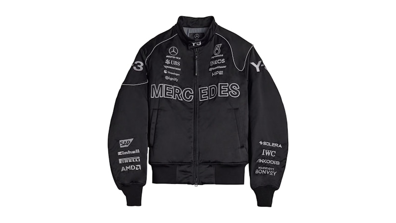 adidas x Y-3 Mercedes amg petronas formula 1 team Jacket Black Men's ...