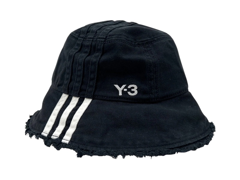 adidas x Y-3 Stripes Bucket Hat Black Men's - US