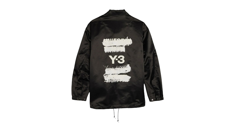 【Y-3】U GFX COACH JKT adidas x Y3 Graphic GFX Coach Jacket Black Men's - FW25 - US