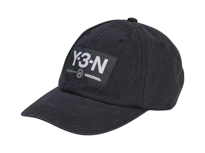 Pre-owned Y-3 Men's Y3 X Neighborhood Cap In Black