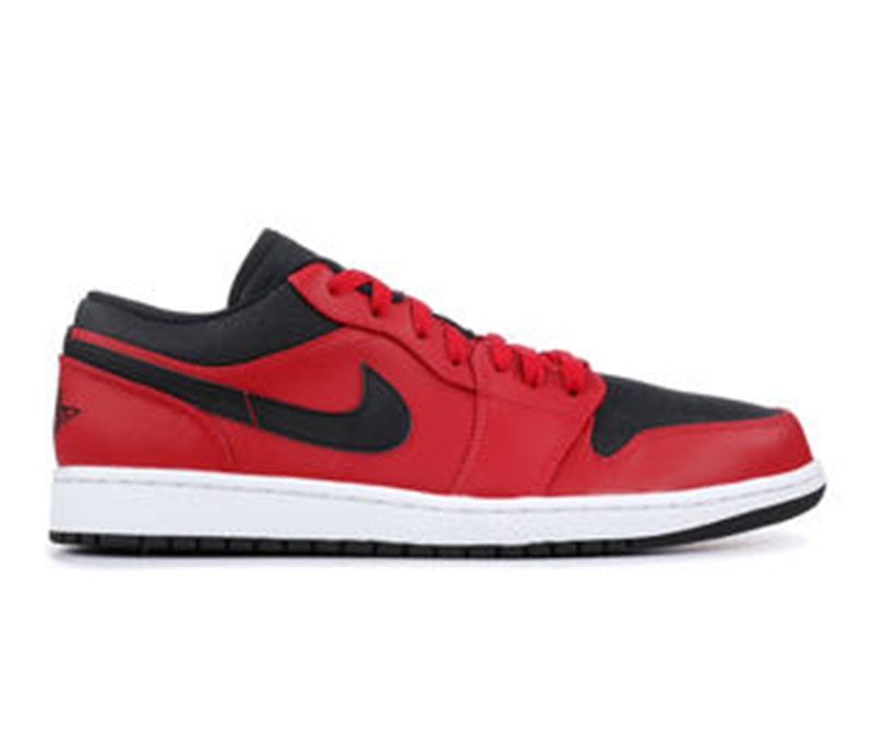 AIR JORDAN 1 LOW GYM RED/BLACK-WHITE-