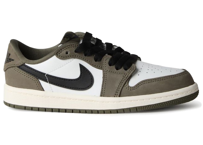 Jordan 1 Retro Low OG Medium Olive (PS) - HQ6996-200 - US
