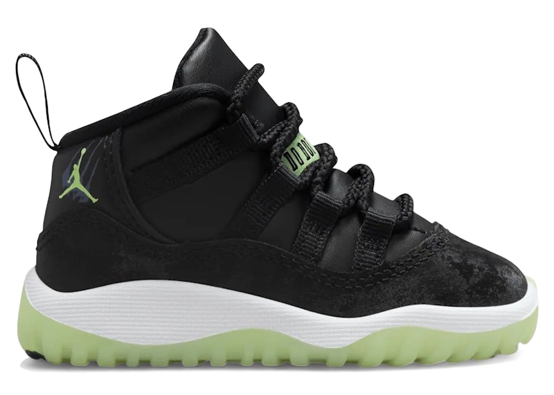 Jordan 11 Retro Black Barely Volt (TD) - IB1380-001 - US