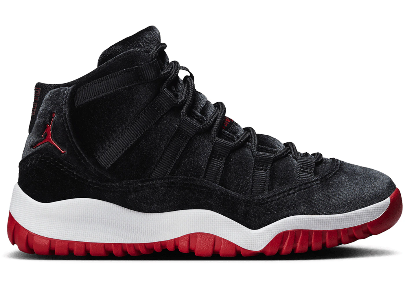 Jordan 11 Retro Bred Velvet (PS) HF7807-061 GB - Main Image