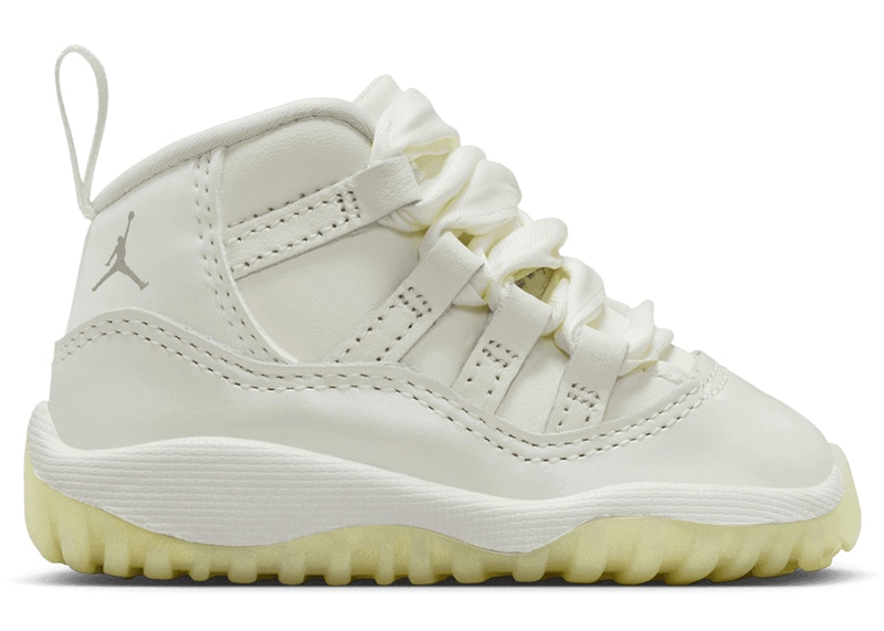 JORDAN Pre-owned 11 Retro Grand Finale Sneakers In Sail/pearl Grey/white