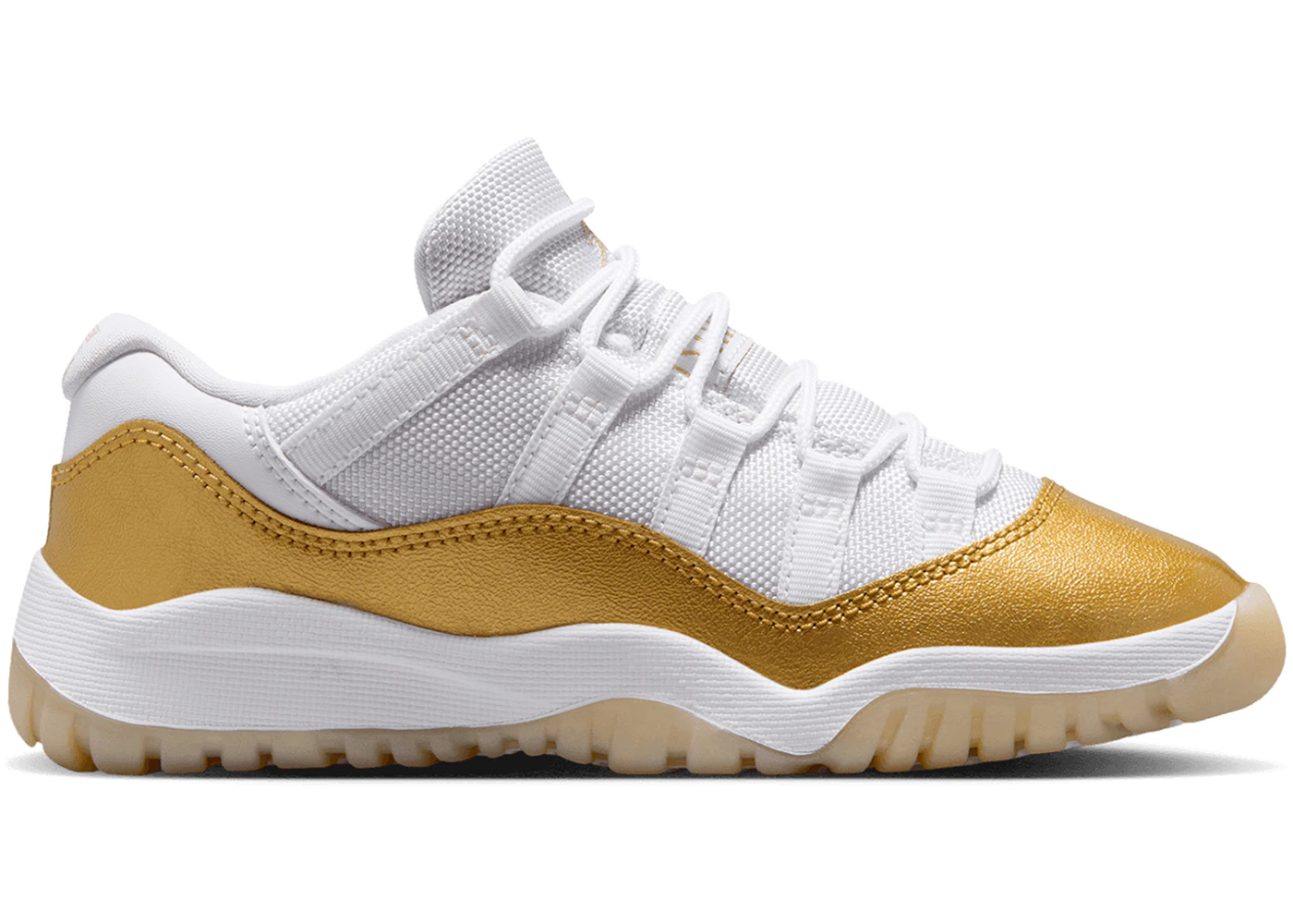 Jordan 11 Retro Low White Team Gold Metallic Gold - 580522-102 - US Jordan 11 Retro Low White Team Gold Metallic Gold - 580522-102 - US