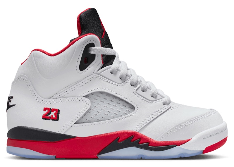 エアジョーダン 5 Fire Red \"Black Tongue\" Air Jordan 5 Fire Red Black Tongue 2025 HQ7978-101 | SneakerFiles