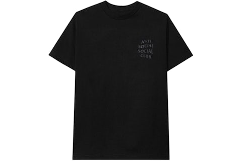 Anti Social Social Club Dramatic Kkoch Tee Black Men's SS20 US